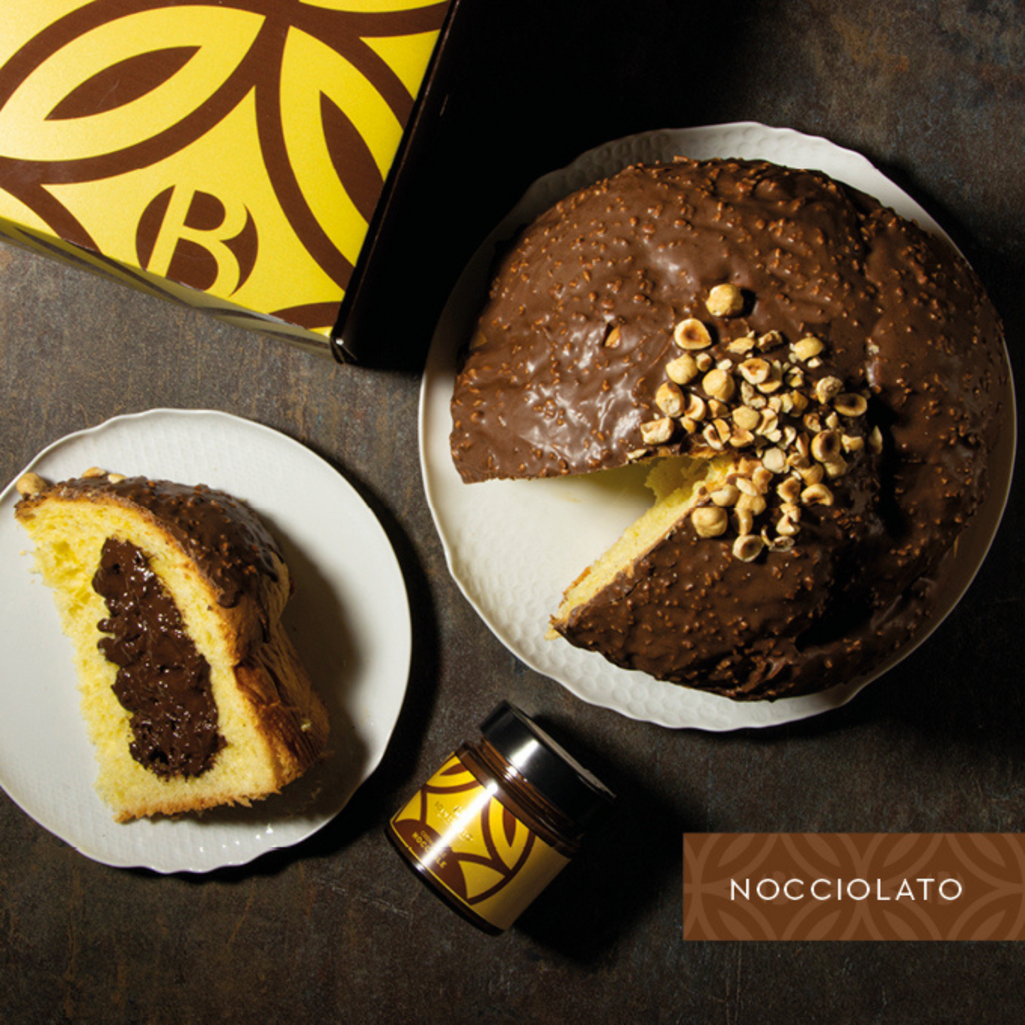 VORVERKAUF: BONFISSUTO Panettone alle Nocciole di Sicilia 1kg