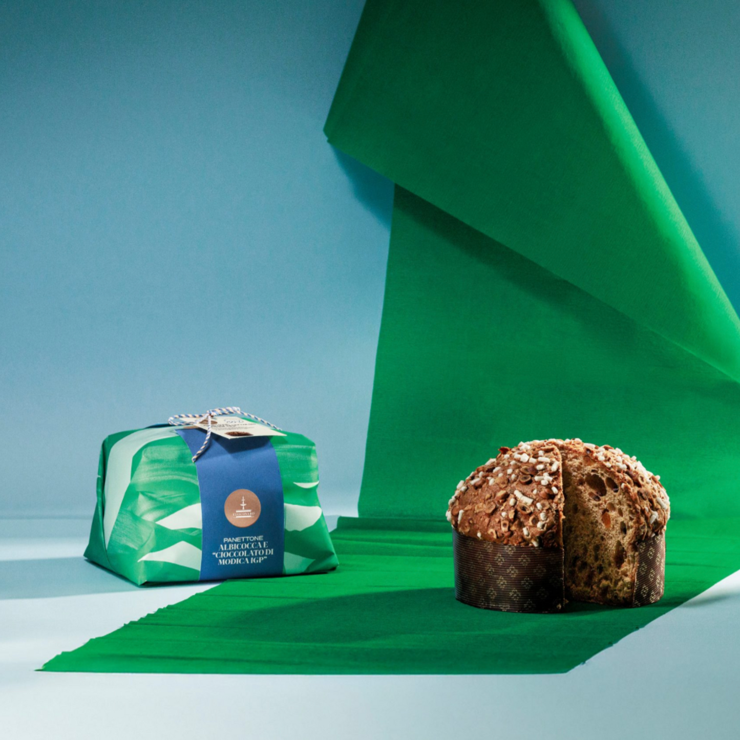 VORVERKAUF: FIASCONARO Panettone Albicocca e Cioccolato di Modica IGP 1kg