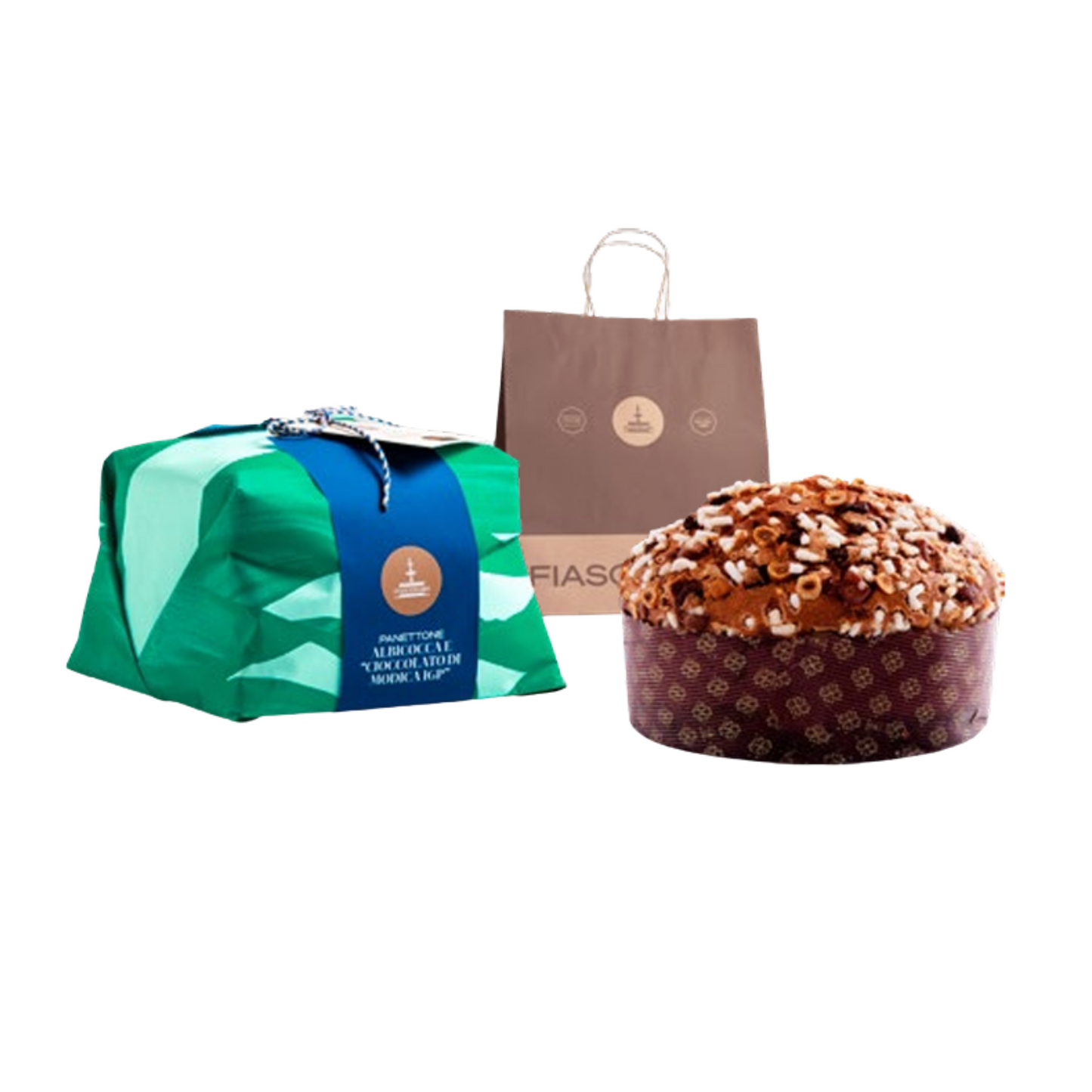 VORVERKAUF: FIASCONARO Panettone Albicocca e Cioccolato di Modica IGP 1kg