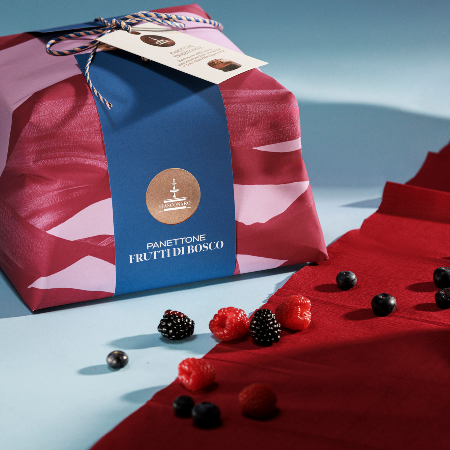 VORVERKAUF: FIASCONARO Panettone ai Frutti di Bosco 1kg