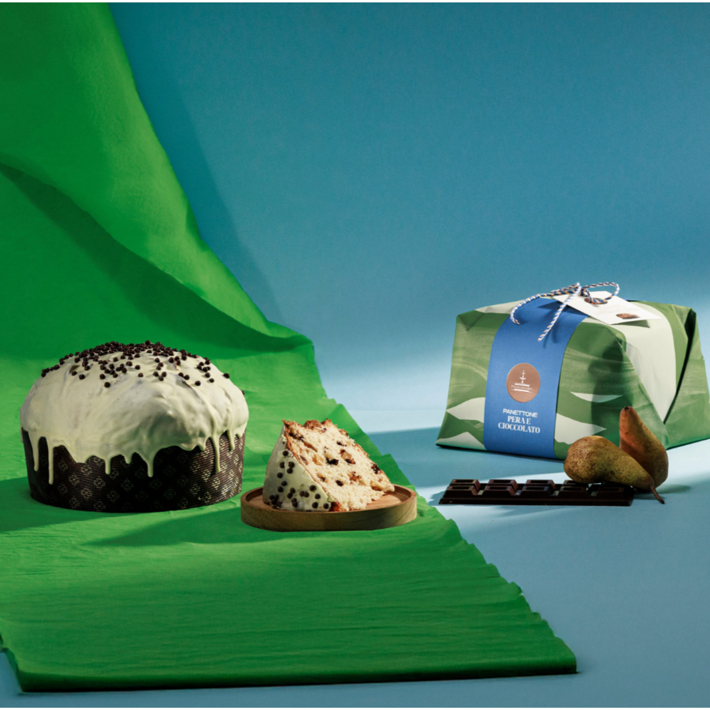 VORVERKAUF: FIASCONARO Panettone Pera e Cioccolato 1kg