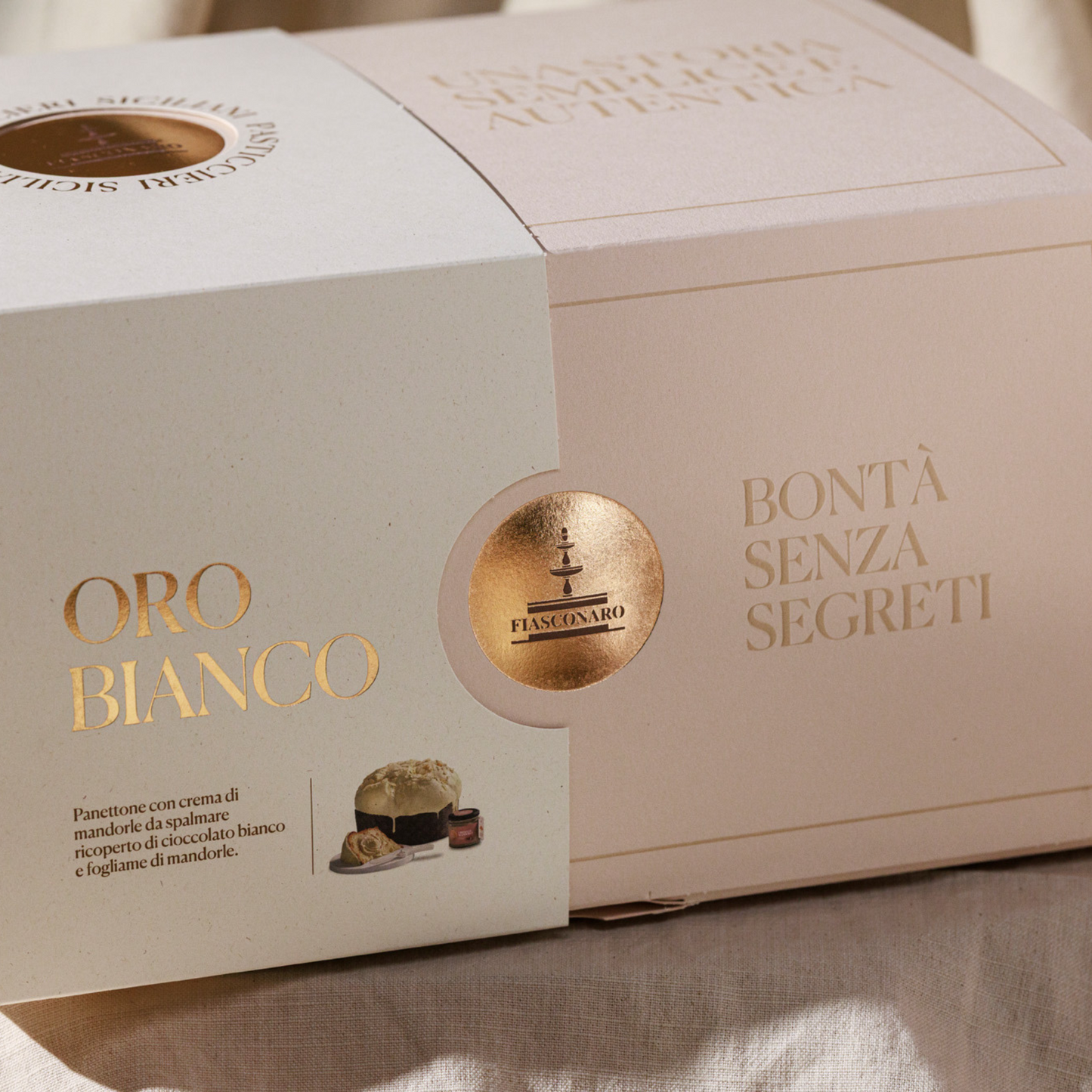 VORVERKAUF: FIASCONARO Panettone Oro Bianco 1kg