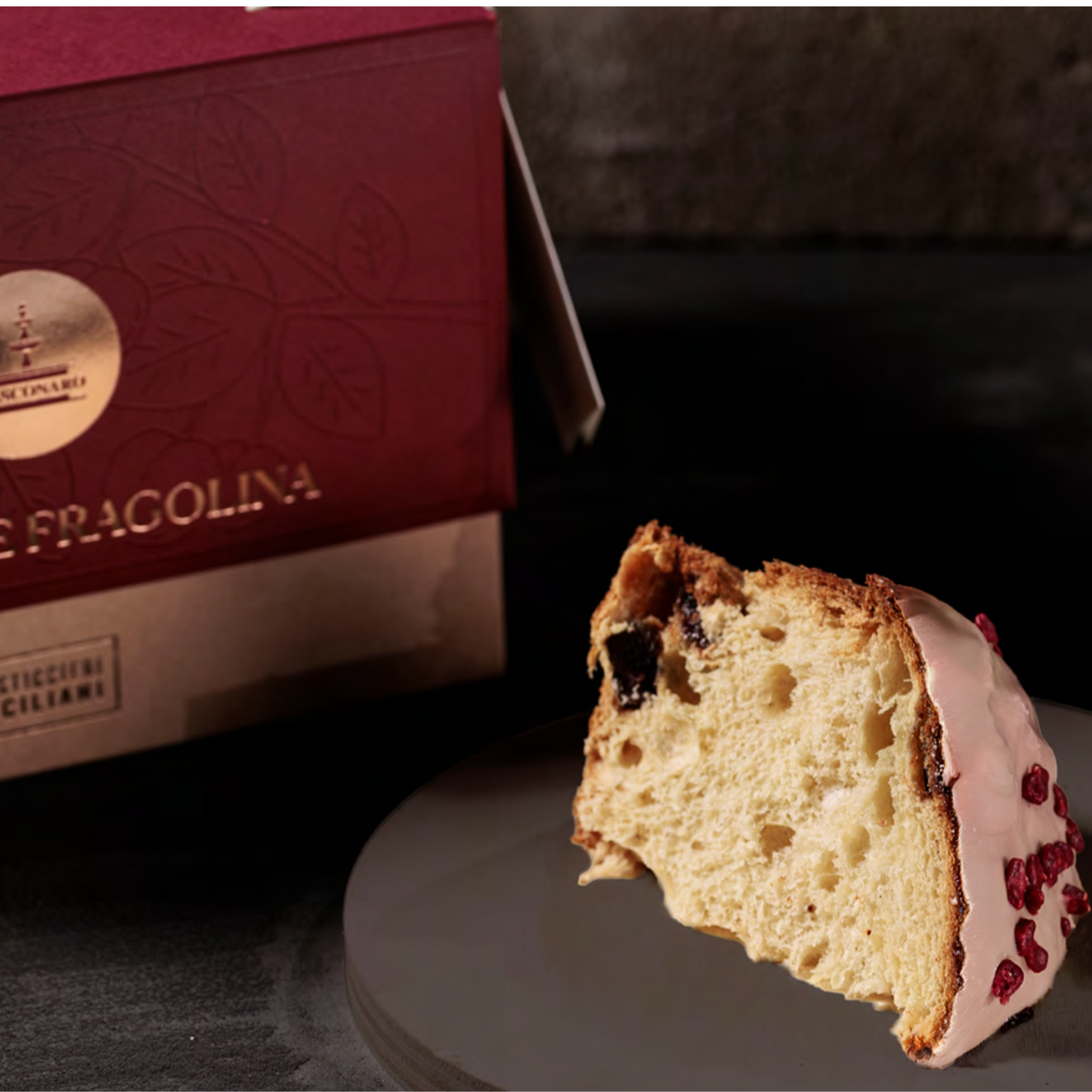 VORVERKAUF: FIASCONARO Panettone Ciliegia e Fragolina 1 kg
