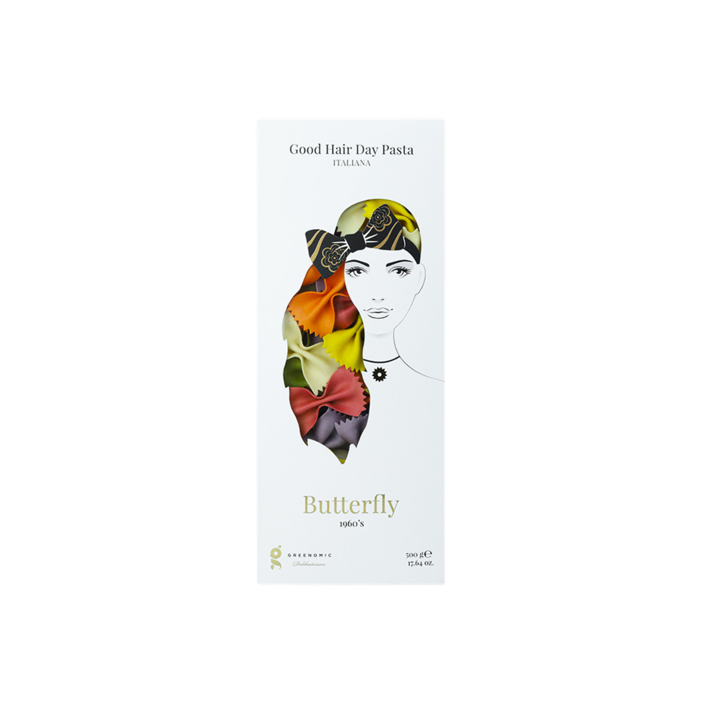 GOOD HAIR DAY Pasta Butterfly 1960's 500g
