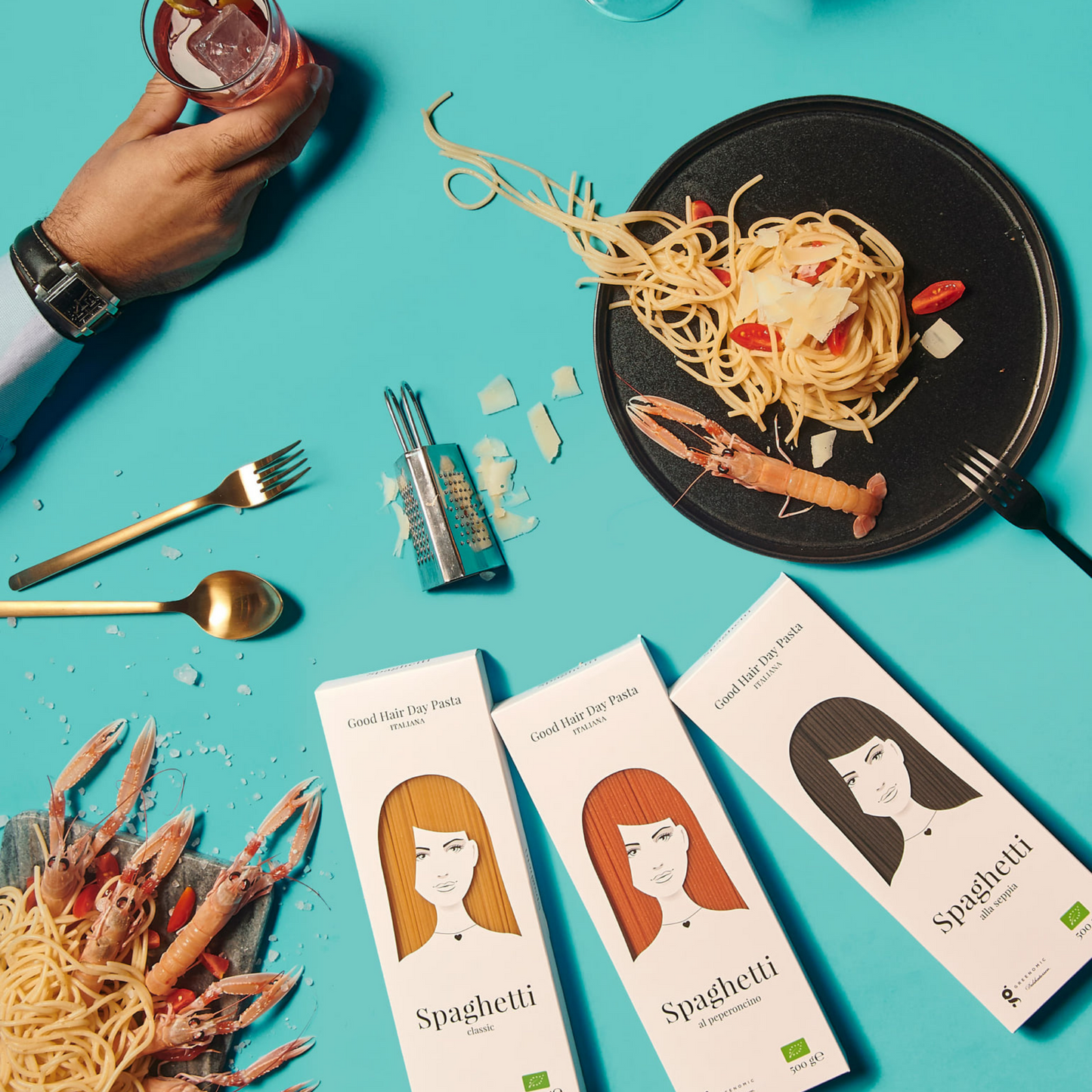 GOOD HAIR DAY Pasta Spaghetti Treccia d'Oro 300g