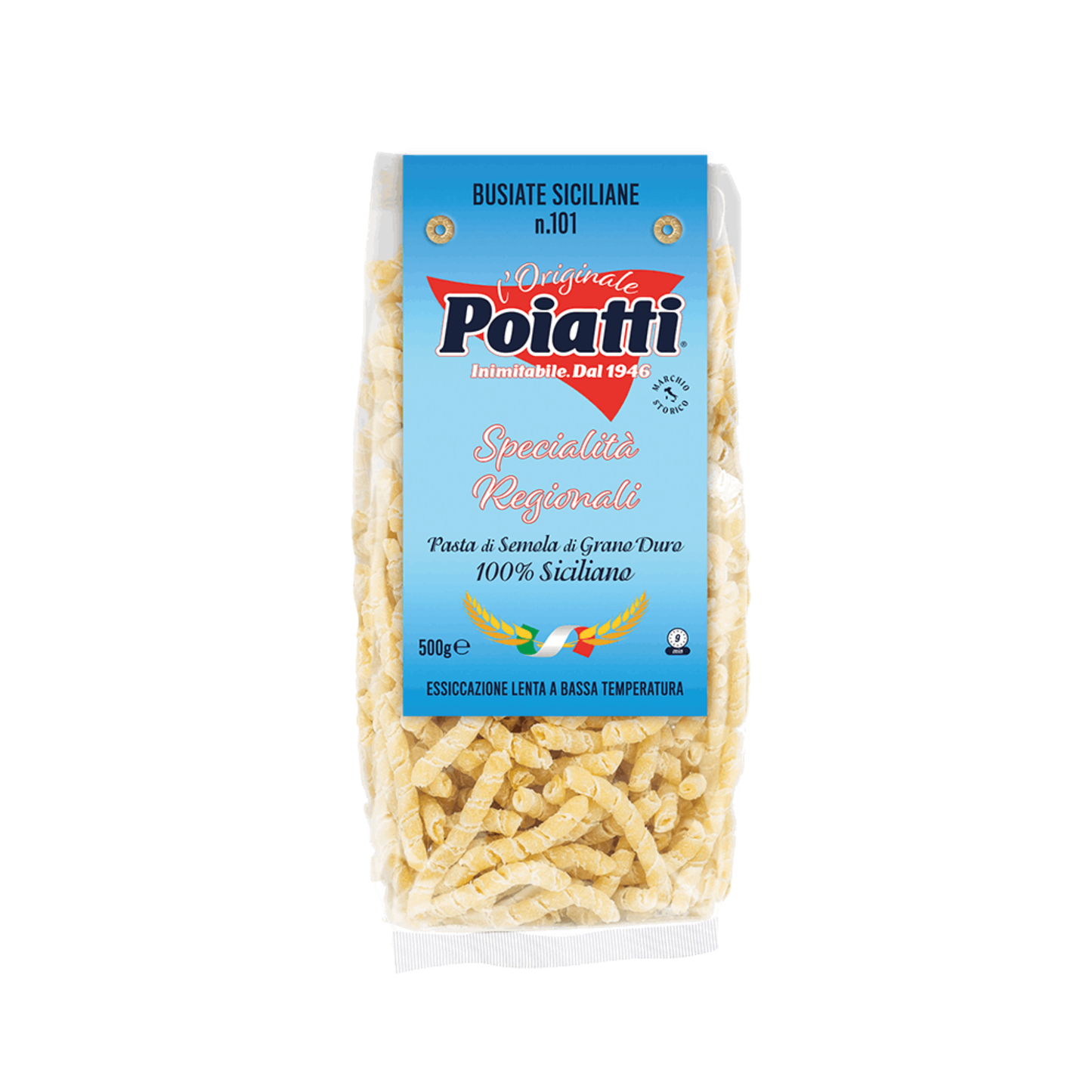 POIATTI Busiate Siciliane n.101 Pasta 500g