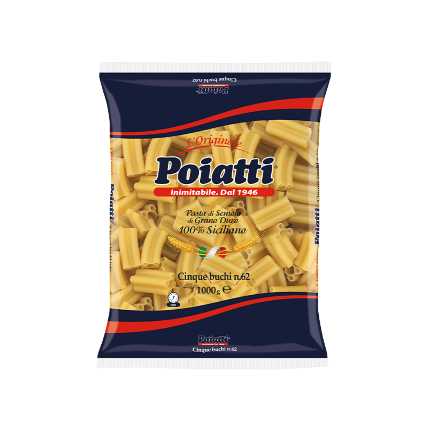 POIATTI Cinque Buchi n.62 Pasta 500g