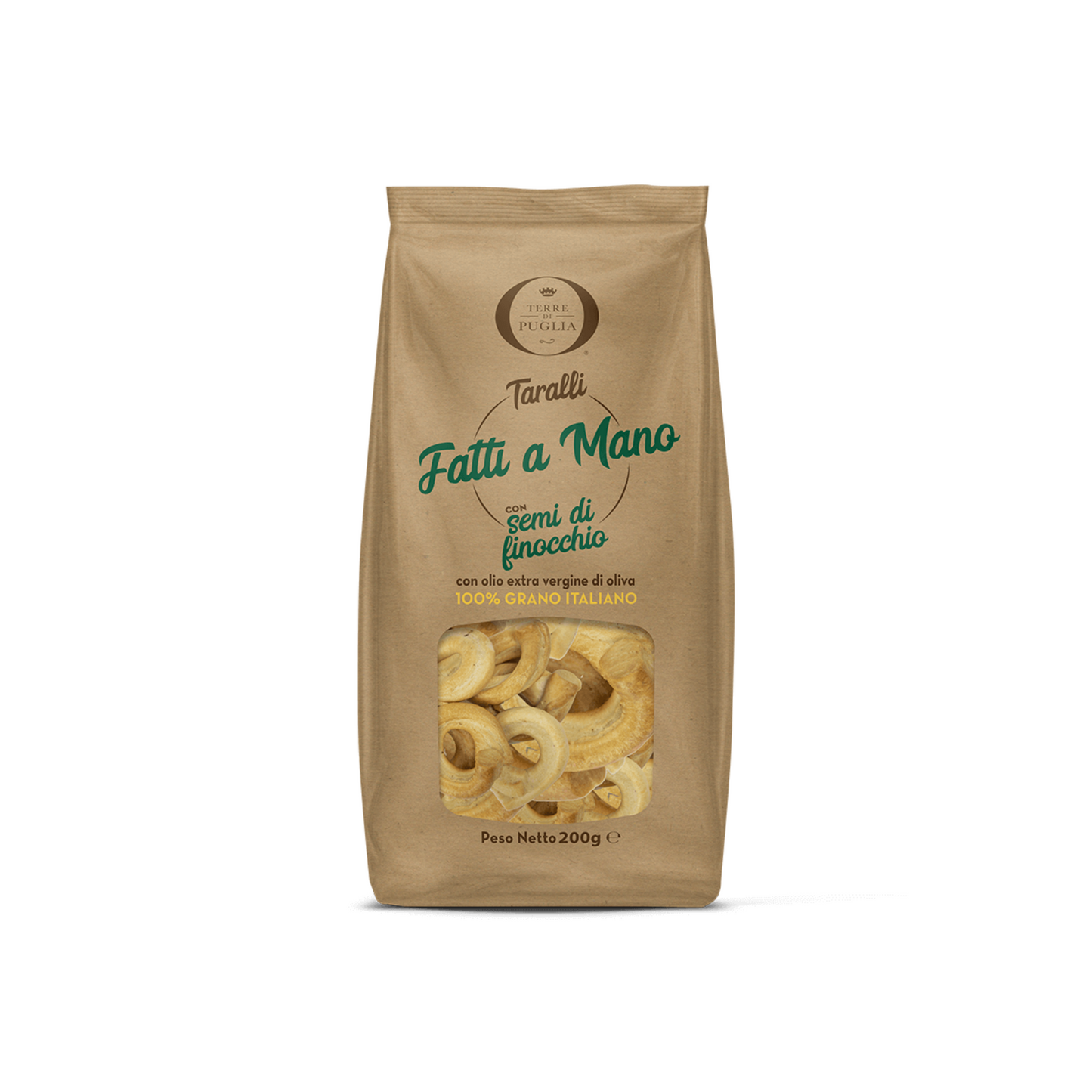 TERRE DI PUGLIA Taralli con semi di finocchio 200g