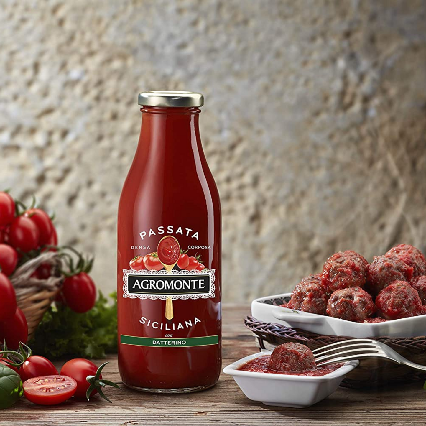 AGROMONTE Passata di Pomodoro e Datterino 520g