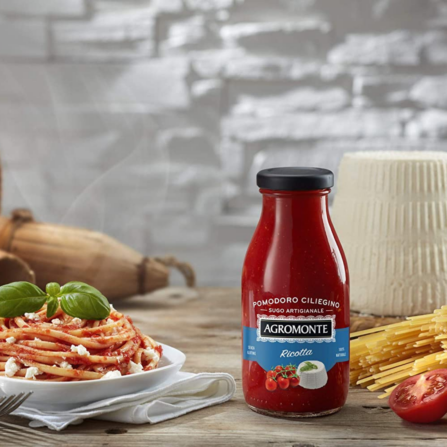 AGROMONTE Sugo di Pomodorino Ciliegino alla Ricotta 260g