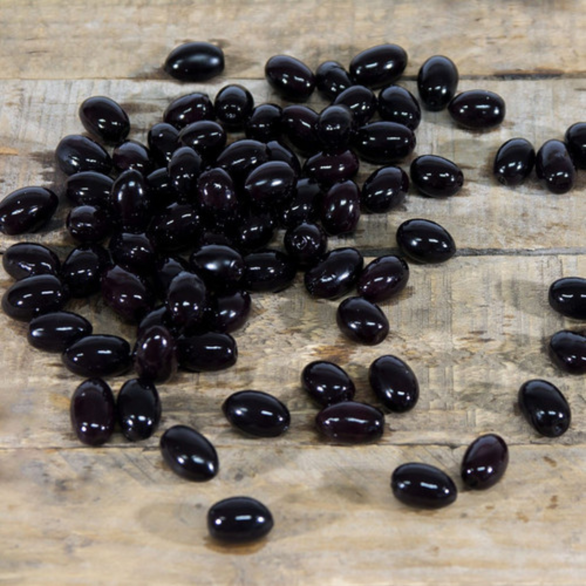 EUROLIVE Olive celline denocciolate - Schwarze Celline Oliven ohne Stein 300g