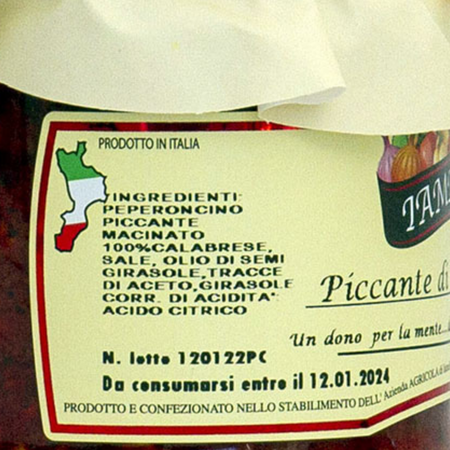 IAMELLO Piccante di calabria 180g