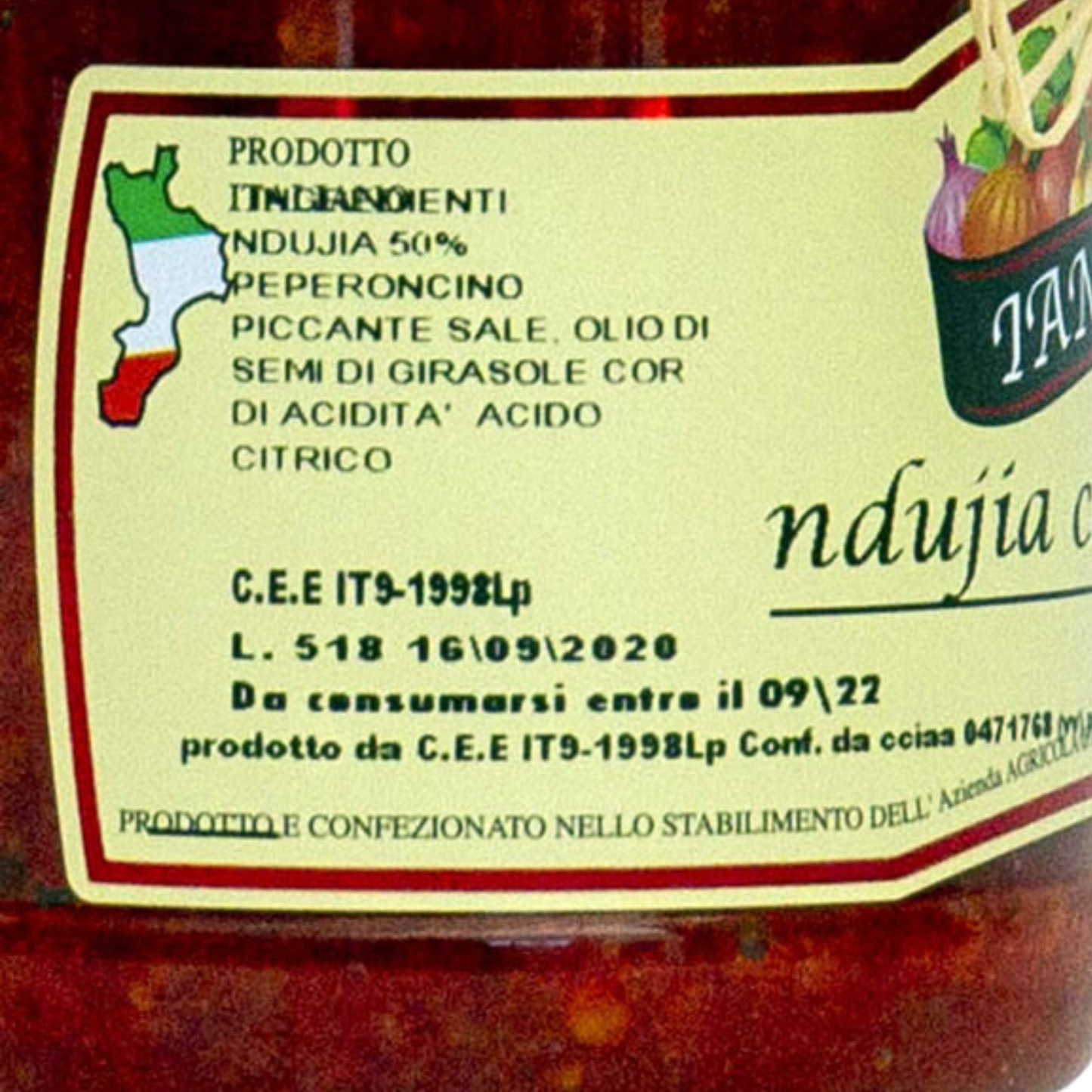 IAMELLO Ndujia Calabrese 180g lo