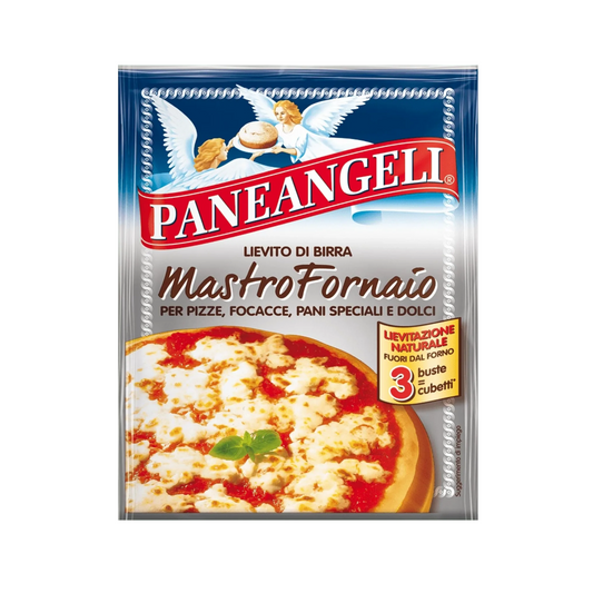 PANEANGELI Mastro Fornaio Bierhefe für Pizzateig - 3 Beutel à 7g