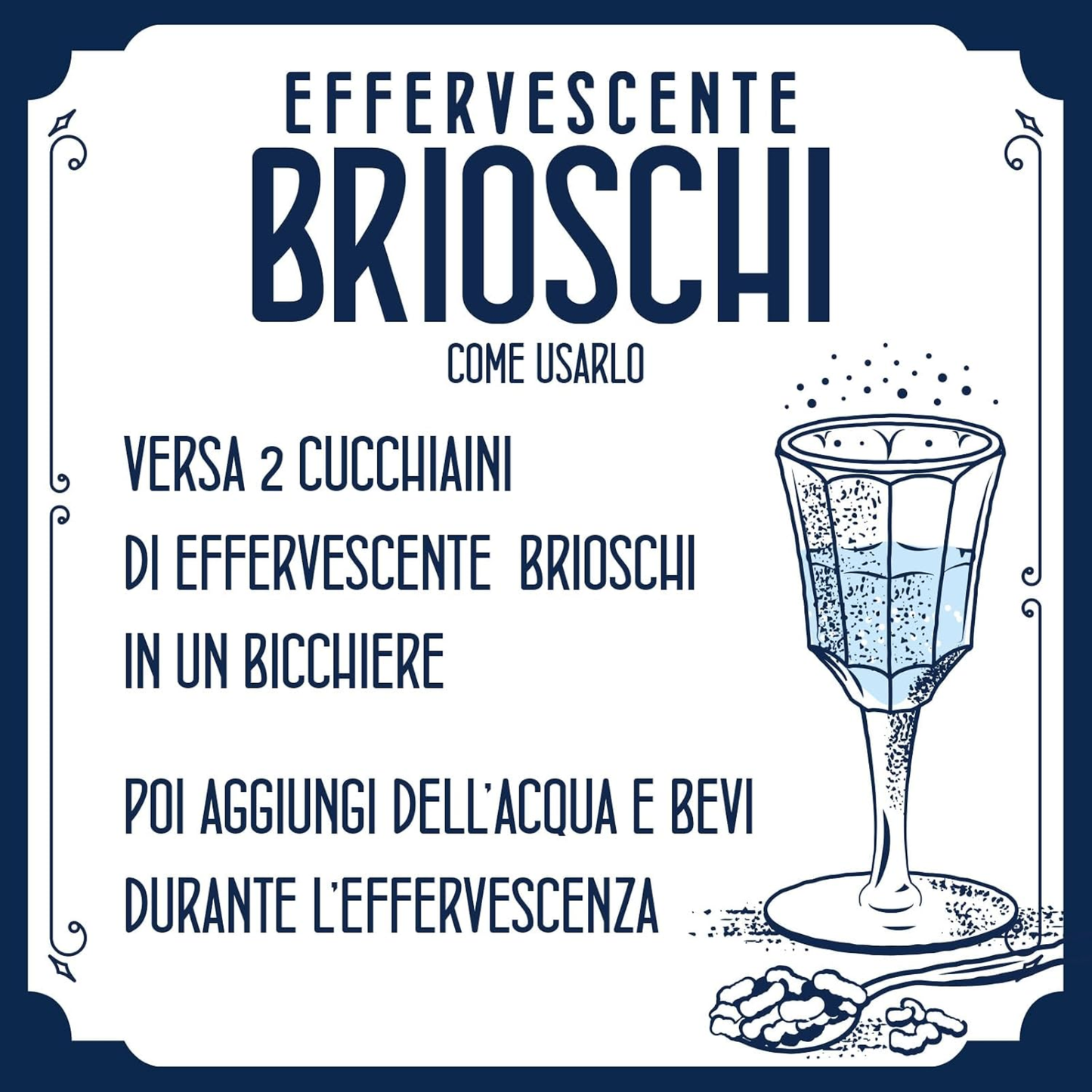 BRIOSCHI Brausegranulat 200g im Glas