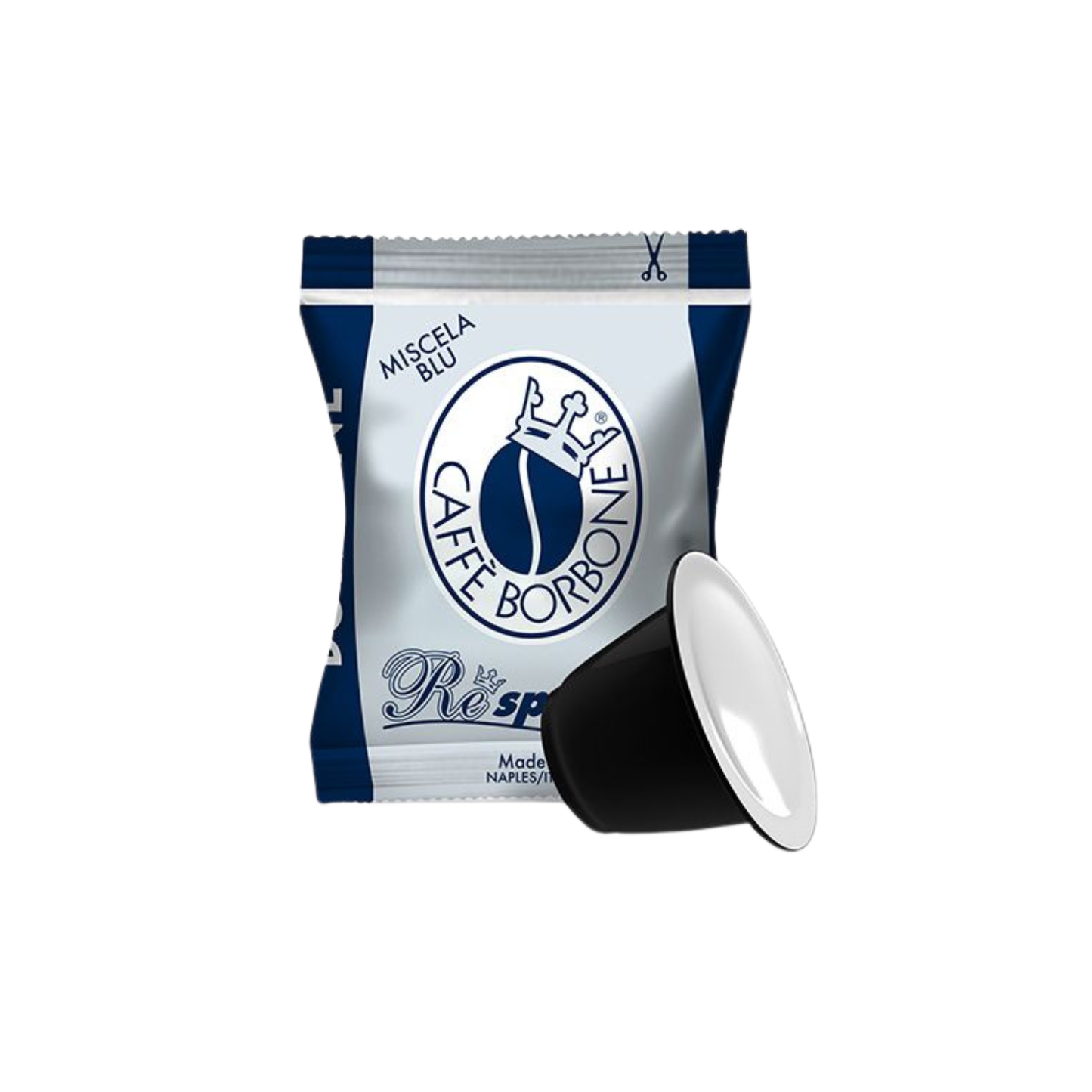 CAFFE BORBONE Respresso Miscela Blu Kapseln Nespresso® kompatibel 100 Stück