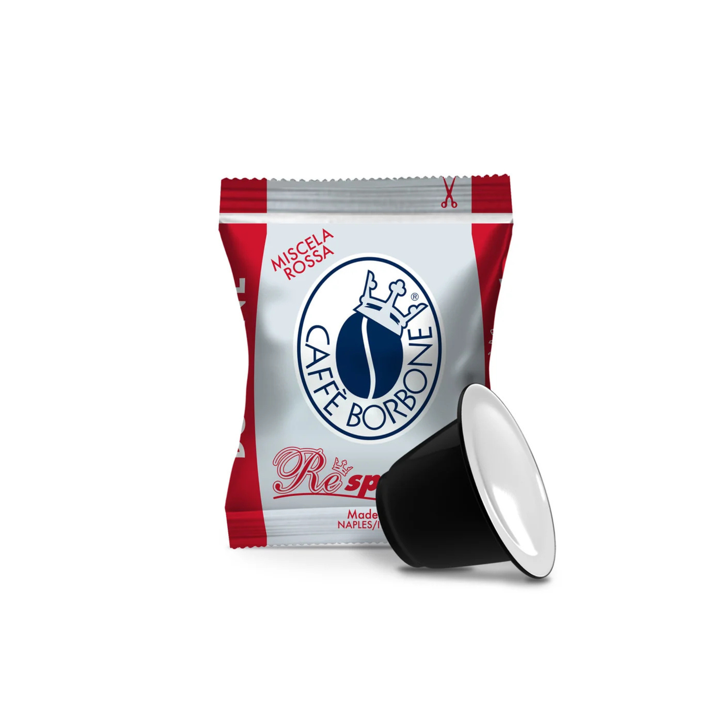 CAFFE BORBONE Respresso Miscela Rossa Kapseln Nespresso® kompatibel 100 Stück