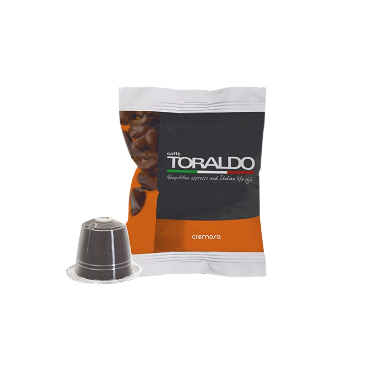 CAFFE TORALDO Miscela Cremosa Kapseln Nespresso® kompatibel 100 Stück
