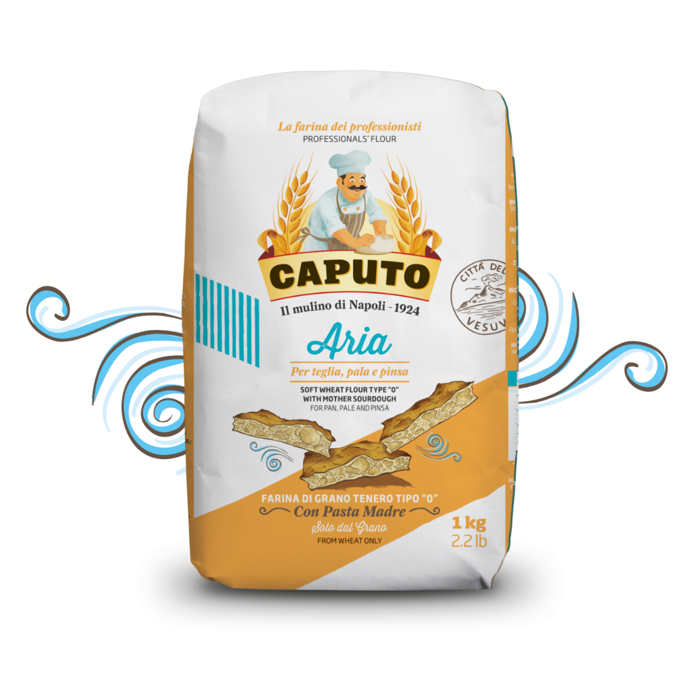 CAPUTO Aria Pizzamehl Typ 0 1kg