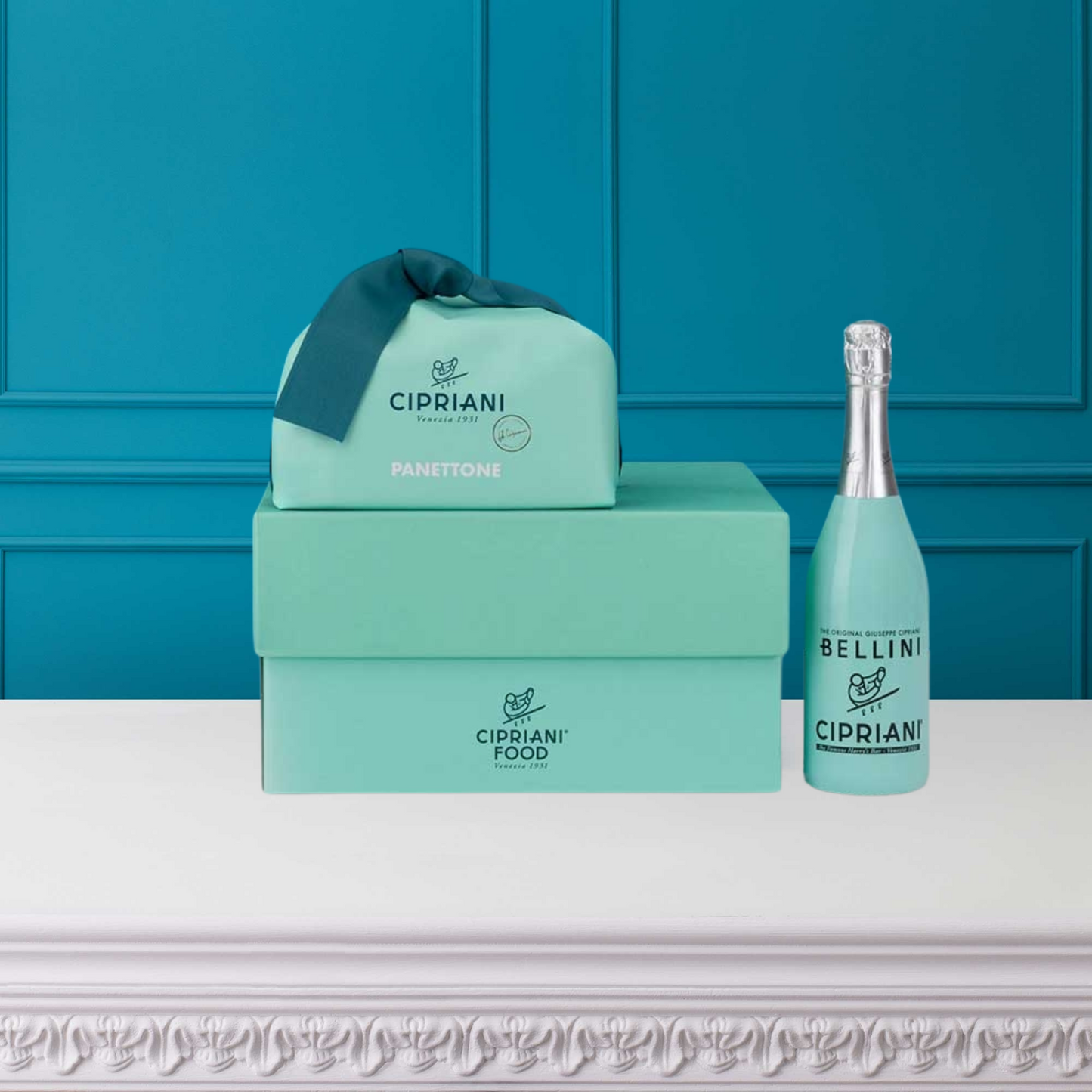 VORVERKAUF: CIPRIANI Geschenkbox Panettone + Bellini