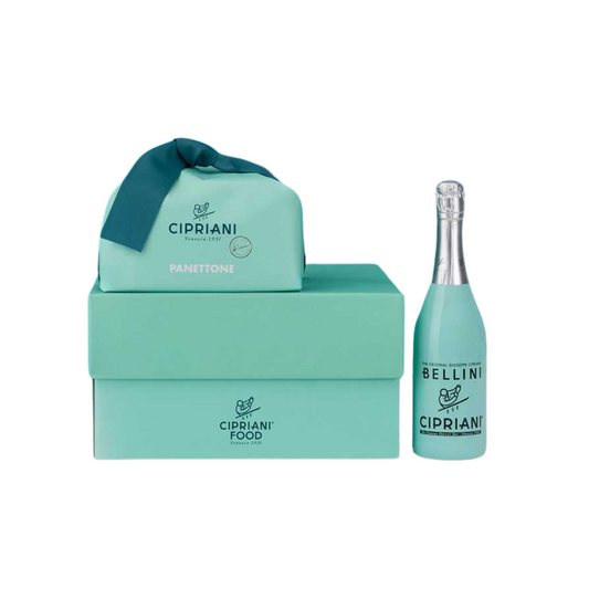 VORVERKAUF: CIPRIANI Geschenkbox Panettone + Bellini
