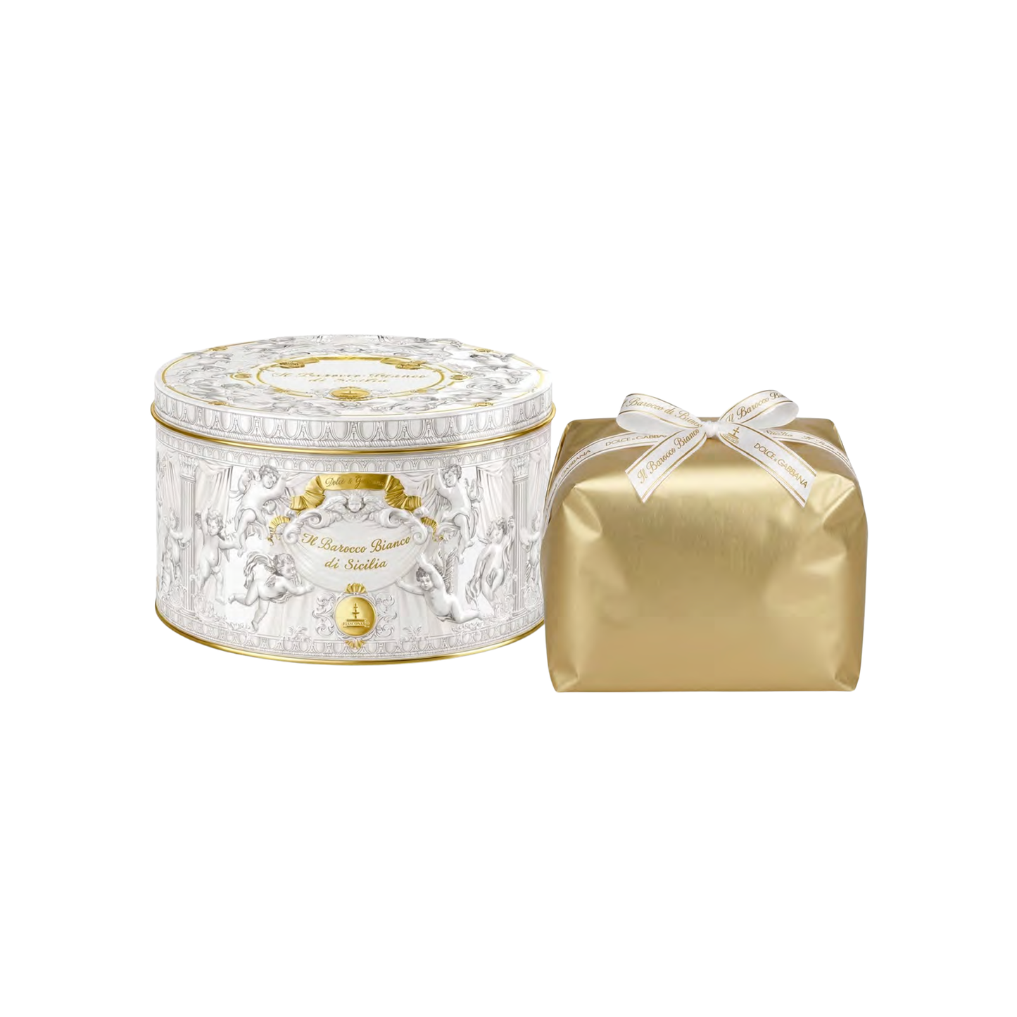 VORVERKAUF: DOLCE & GABBANA Panettone Barocco Bianco 1 kg