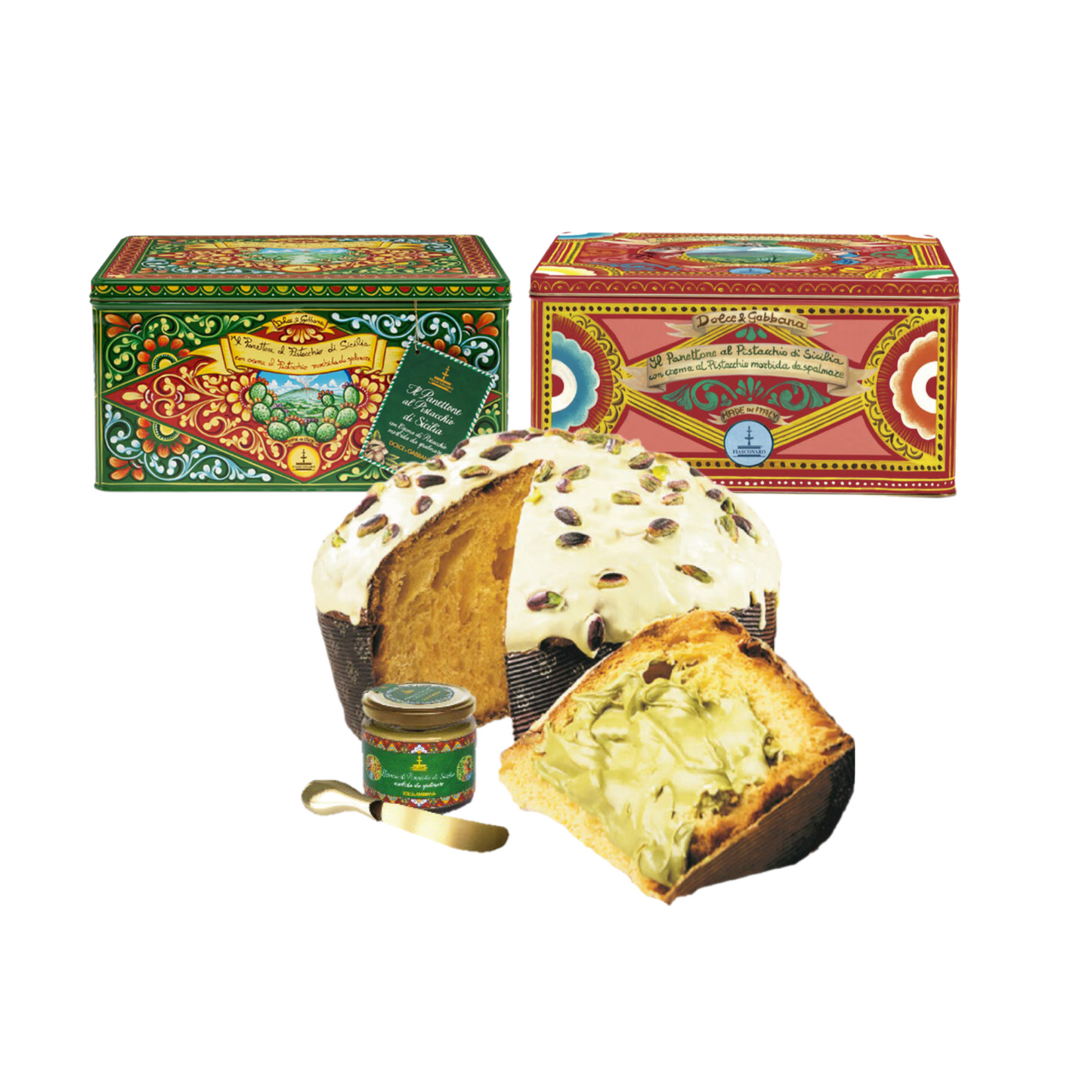 DOLCE & GABBANA Panettone al Pistacchio di Sicilia