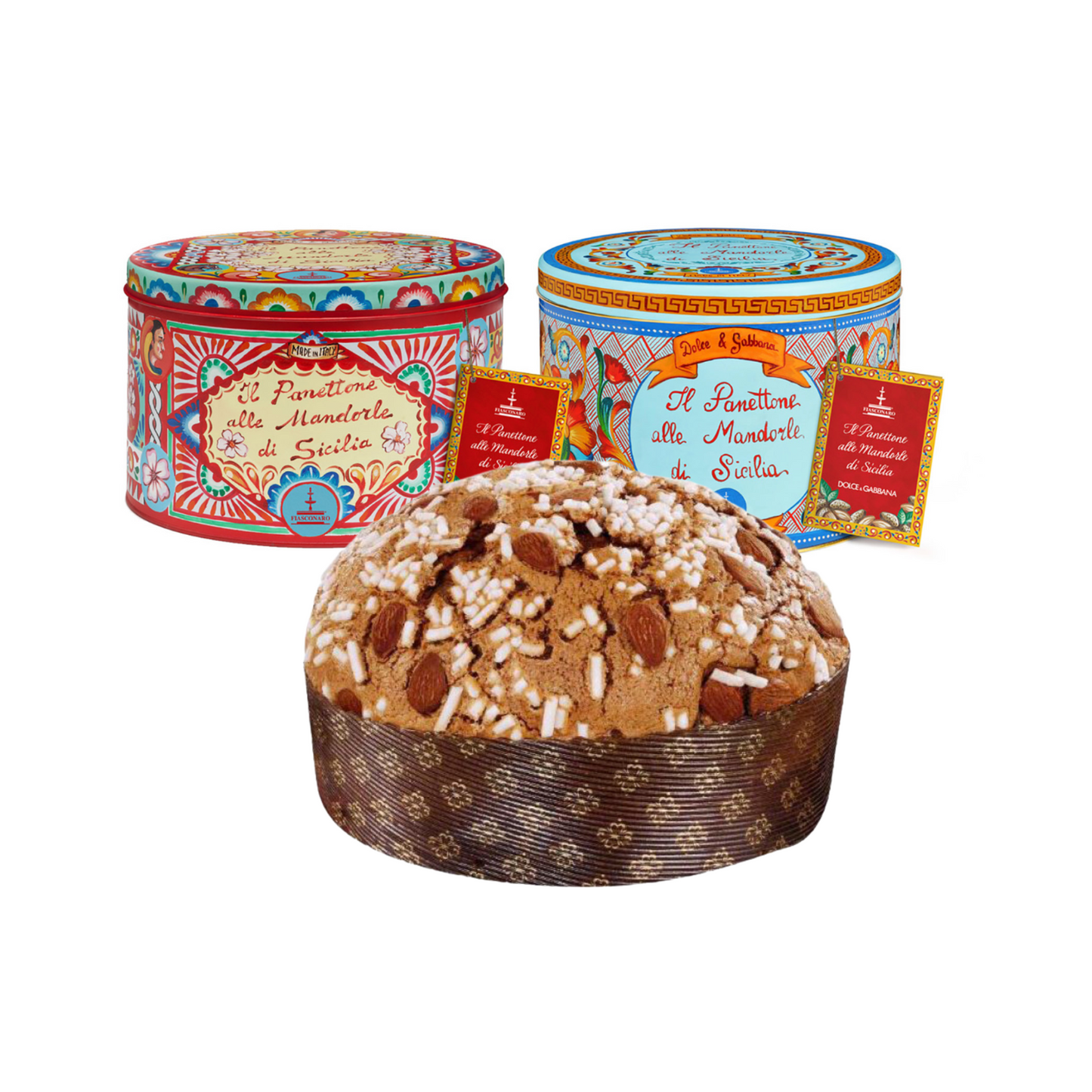 DOLCE & GABBANA Panettone alle Mandorle di Sicilia 1kg