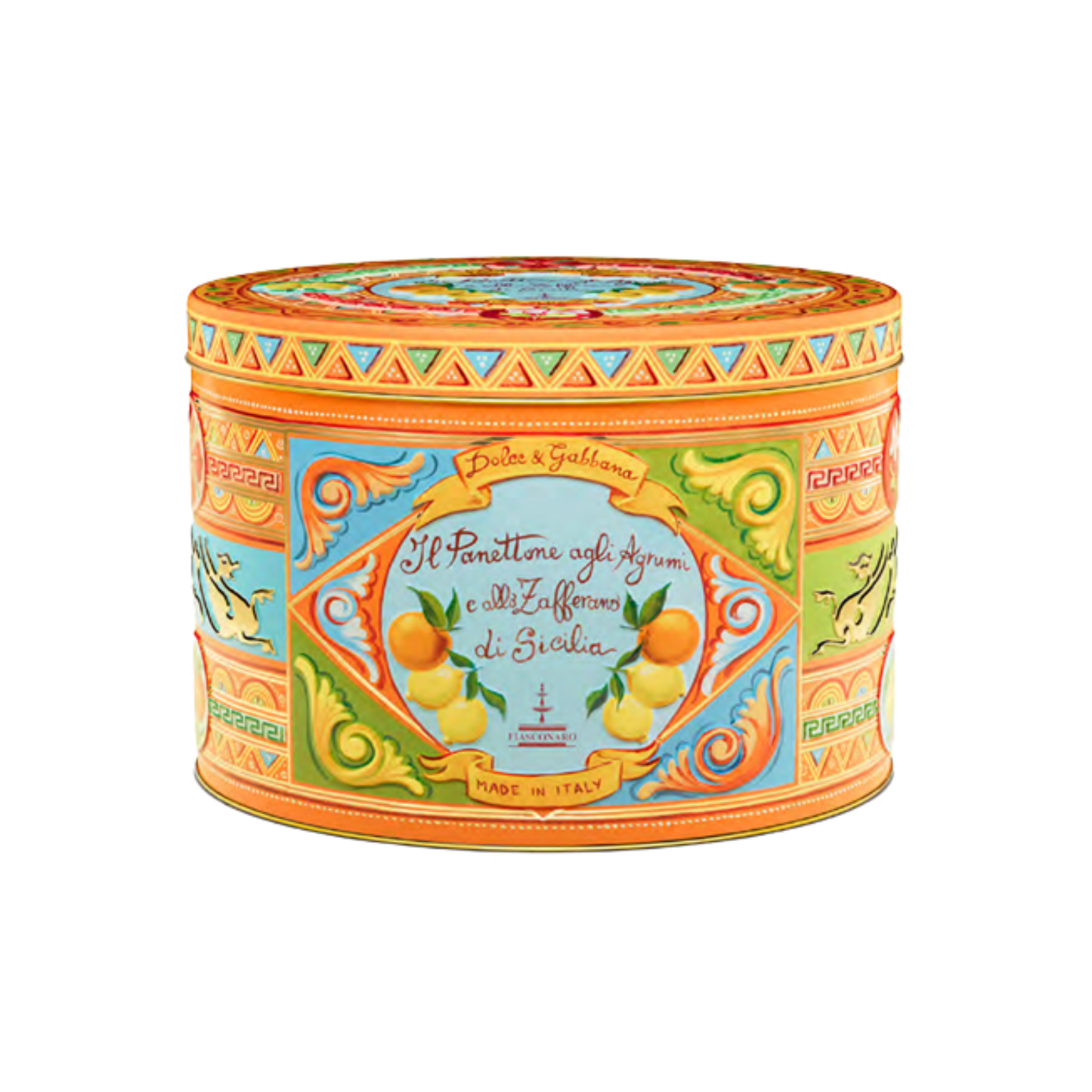 VORVERKAUF: DOLCE & GABBANA Panettone agli Agrumi e allo Zafferano di Sicilia
