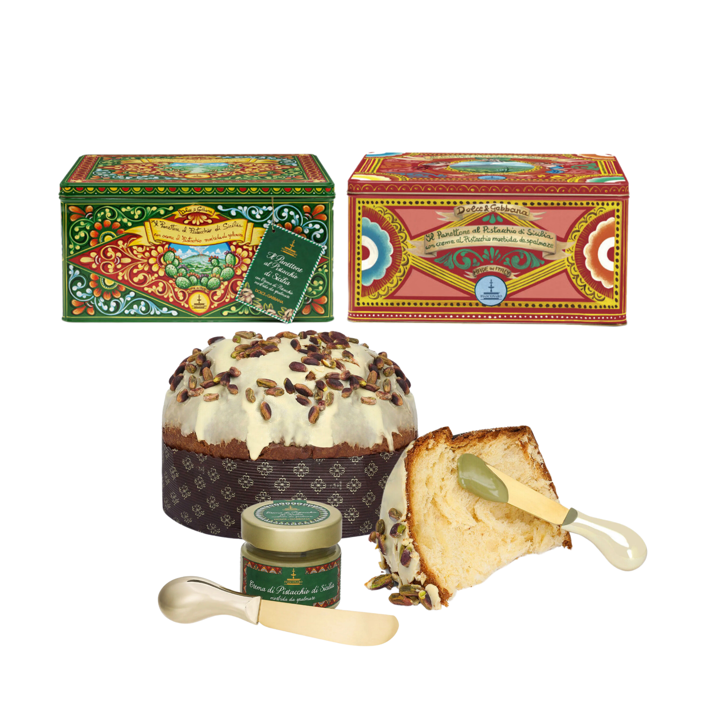 VORVERKAUF: DOLCE & GABBANA Panettone al Pistacchio di Sicilia