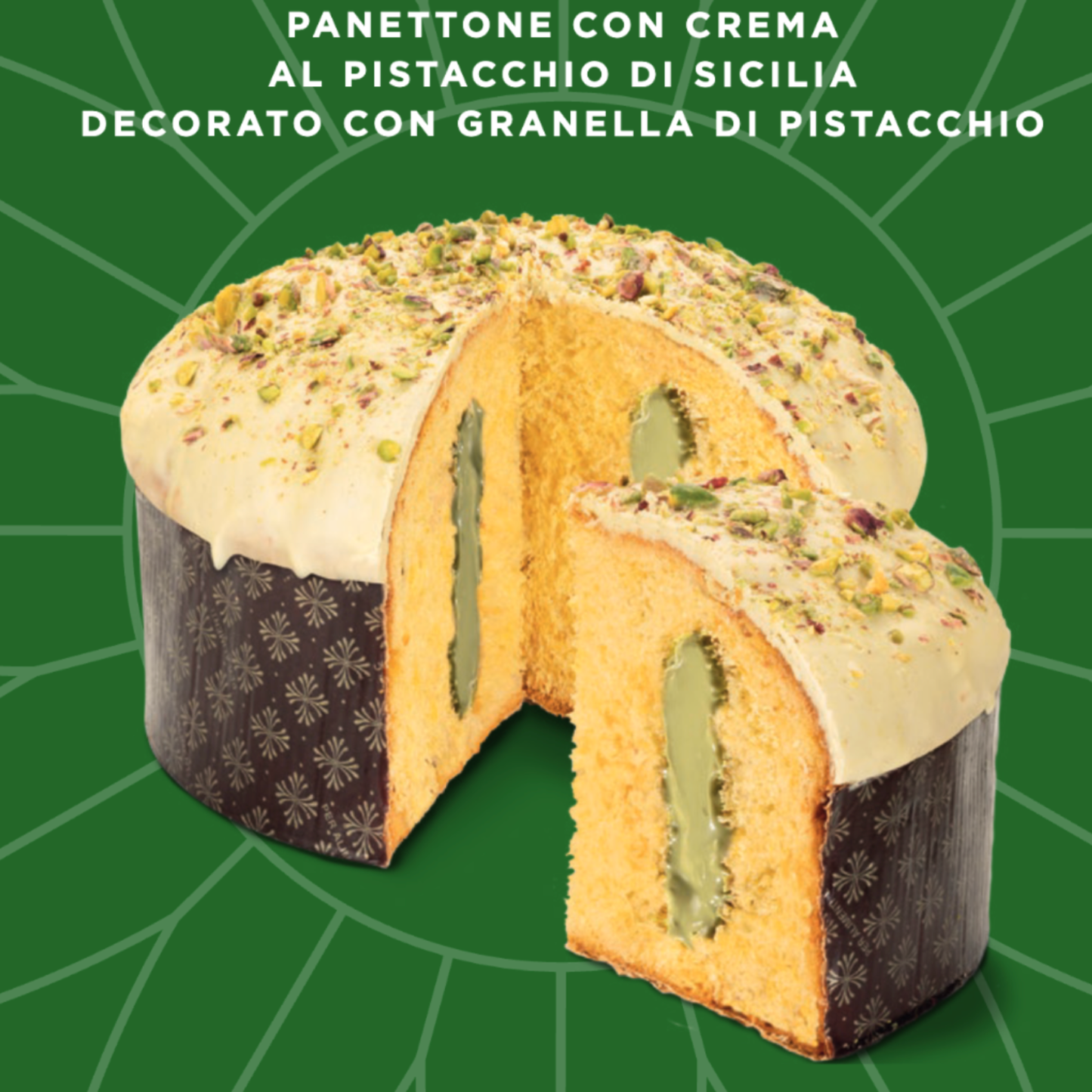 DAIS Panettone al Pistacchio di Sicilia 800g