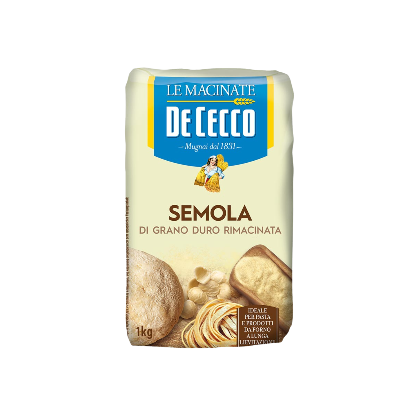 DE CECCO Semola – Hartweizengriess 1kg