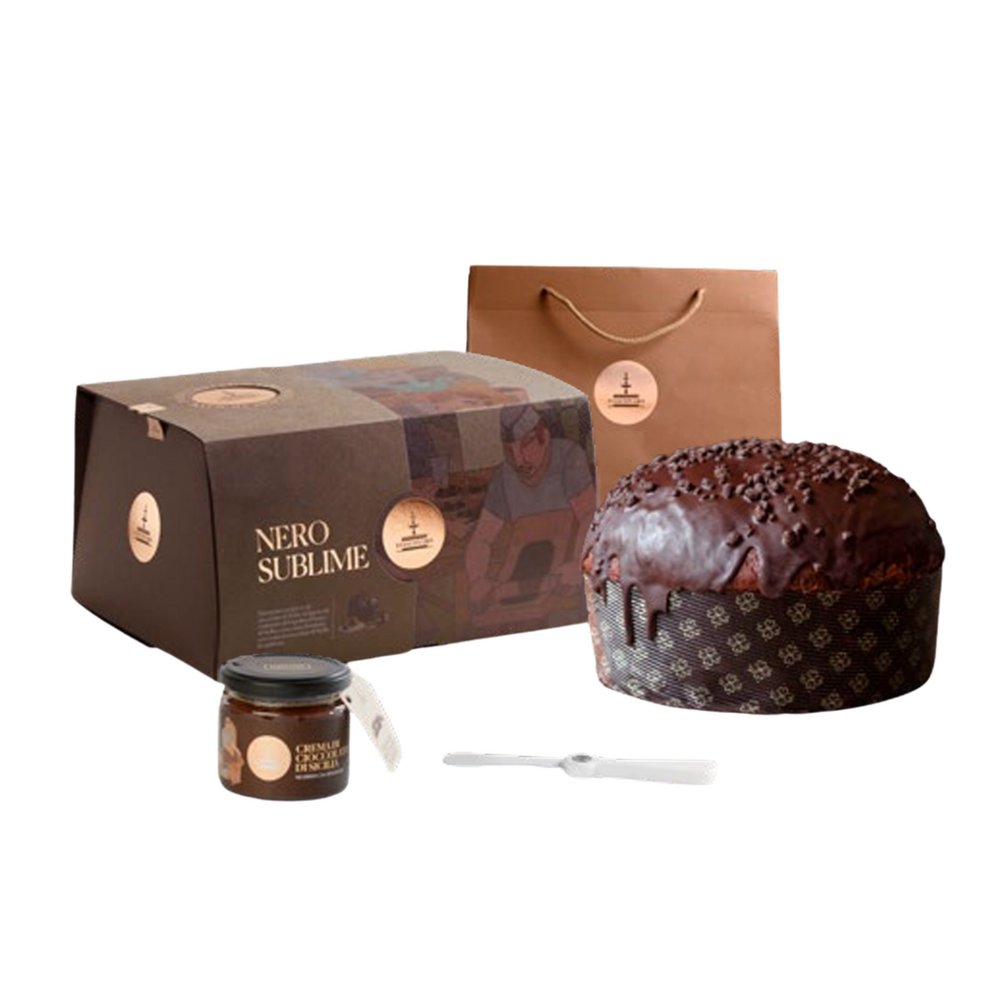 VORVERKAUF: FIASCONARO Panettone Nero Sublime 1kg