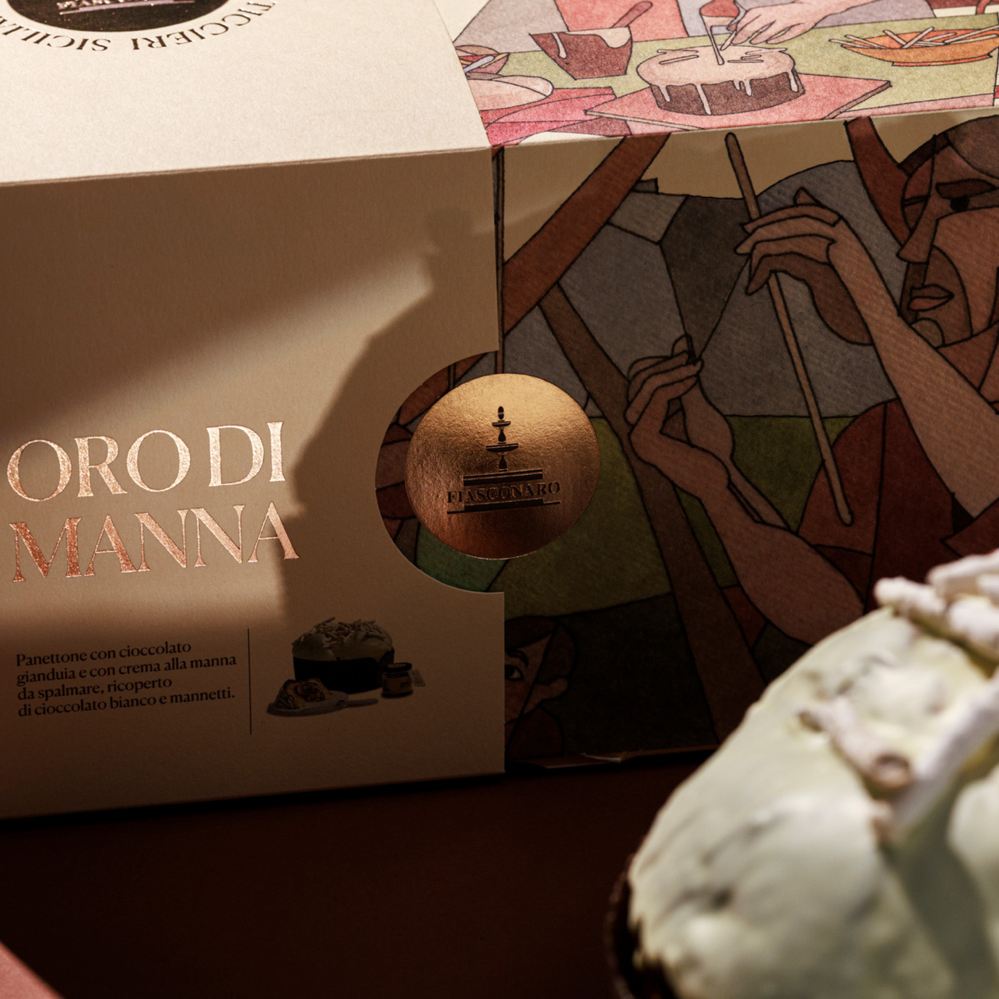 VORVERKAUF: FIASCONARO Panettone Oro di Manna 1kg