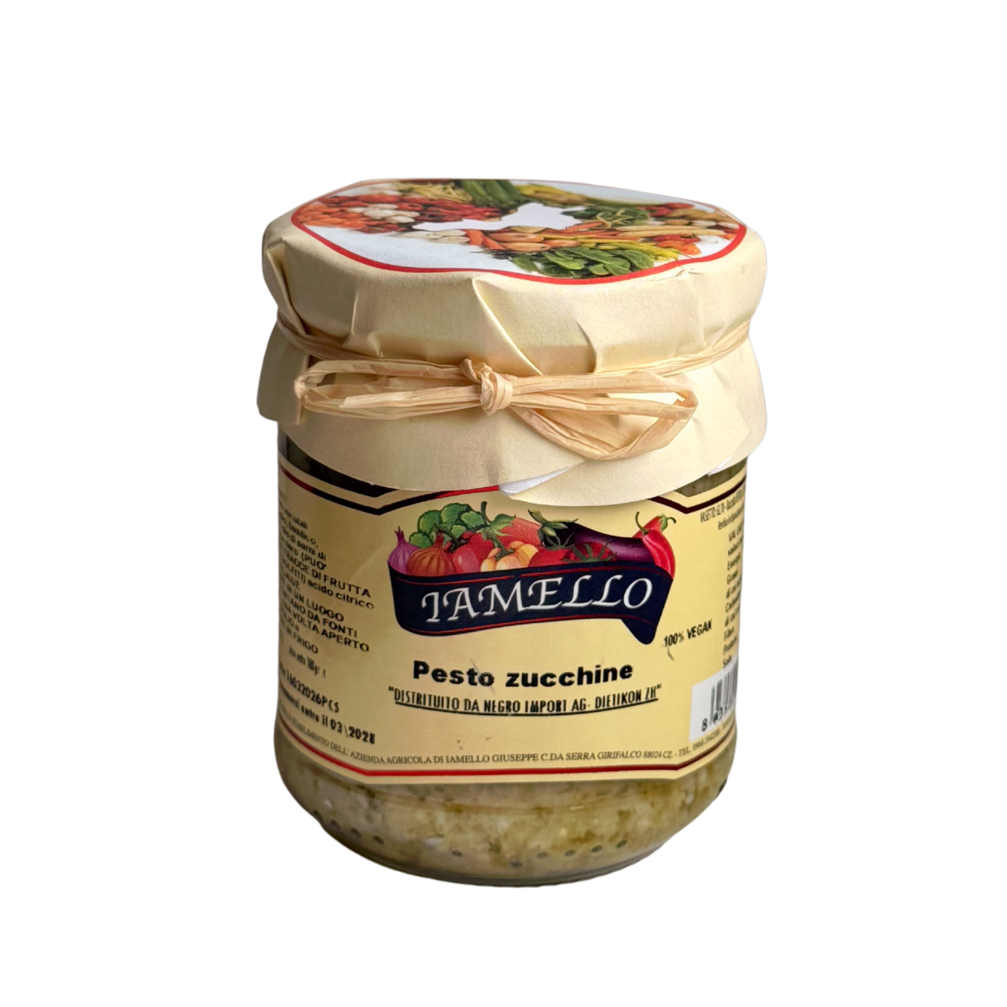 IAMELLO Pesto zucchine 160g