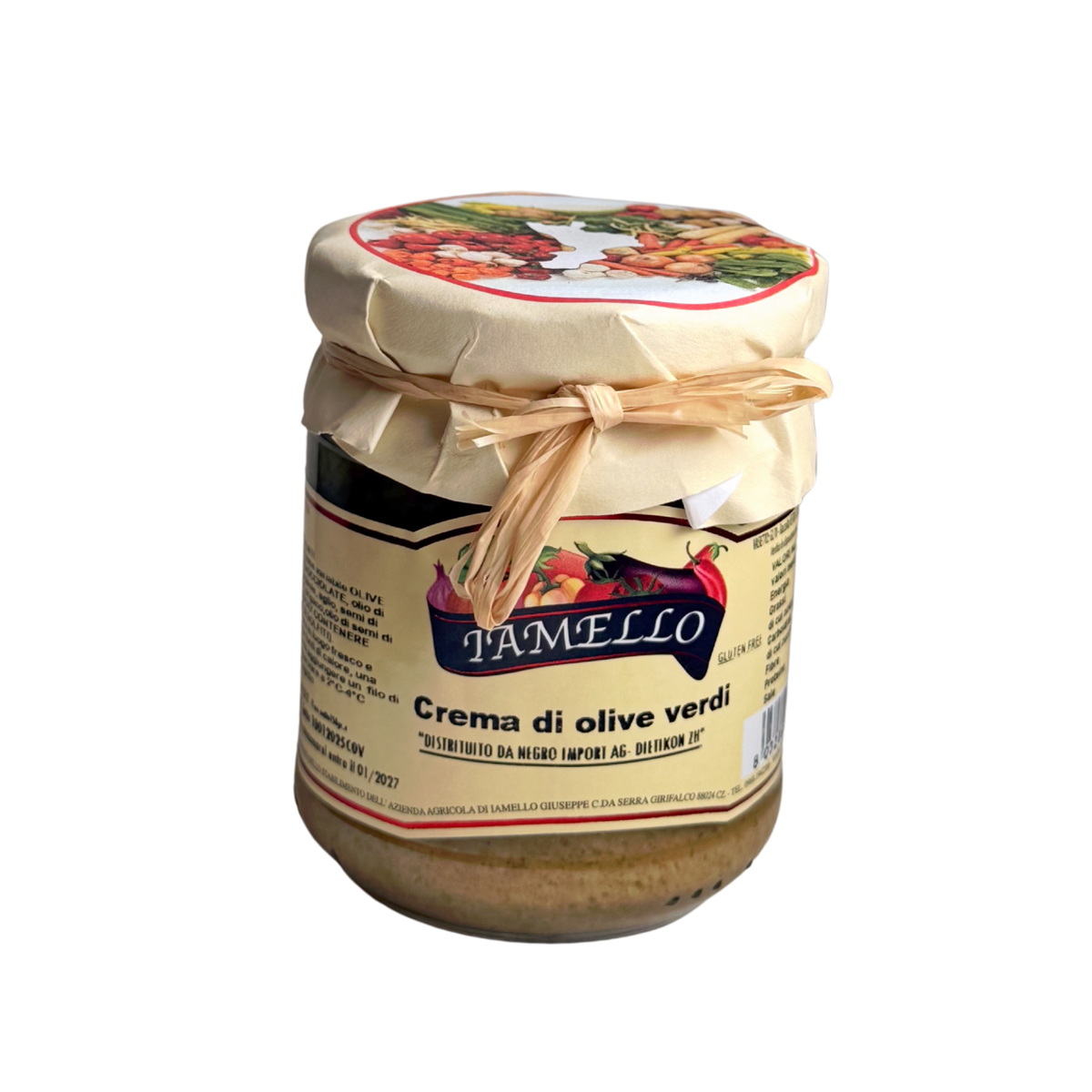 IAMELLO Crema di olive verdi 150g