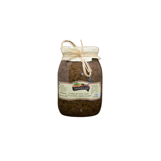IAMELLO Crema di olive nere 106g
