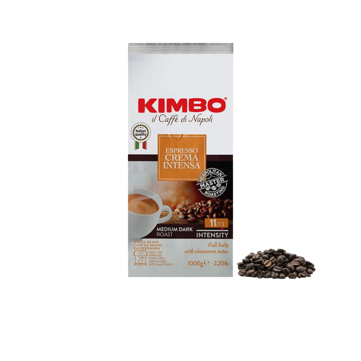 CAFFE KIMBO Espresso Crema Intensa Bohnen 1 kg
