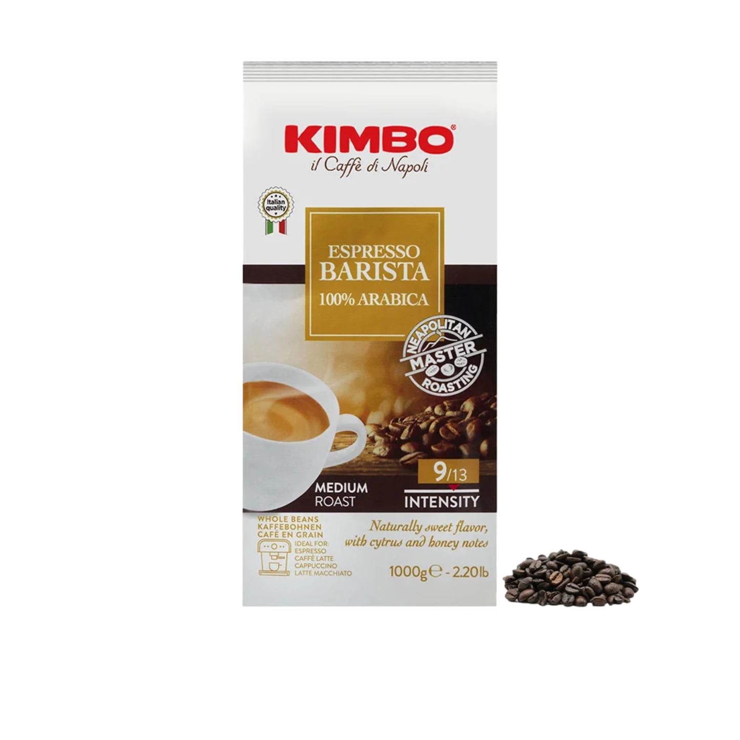 CAFFE KIMBO Espresso Barista 100% Arabica Bohnen 1 kg