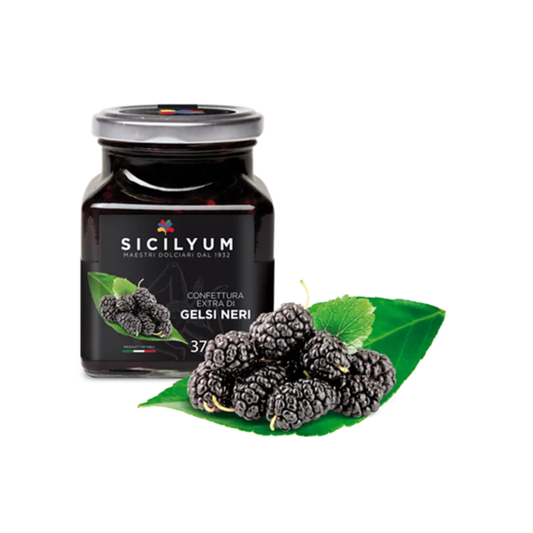 SICILYUM Confettura Extra di Gelsi Neri – Maulbeerkonfitüre 370g