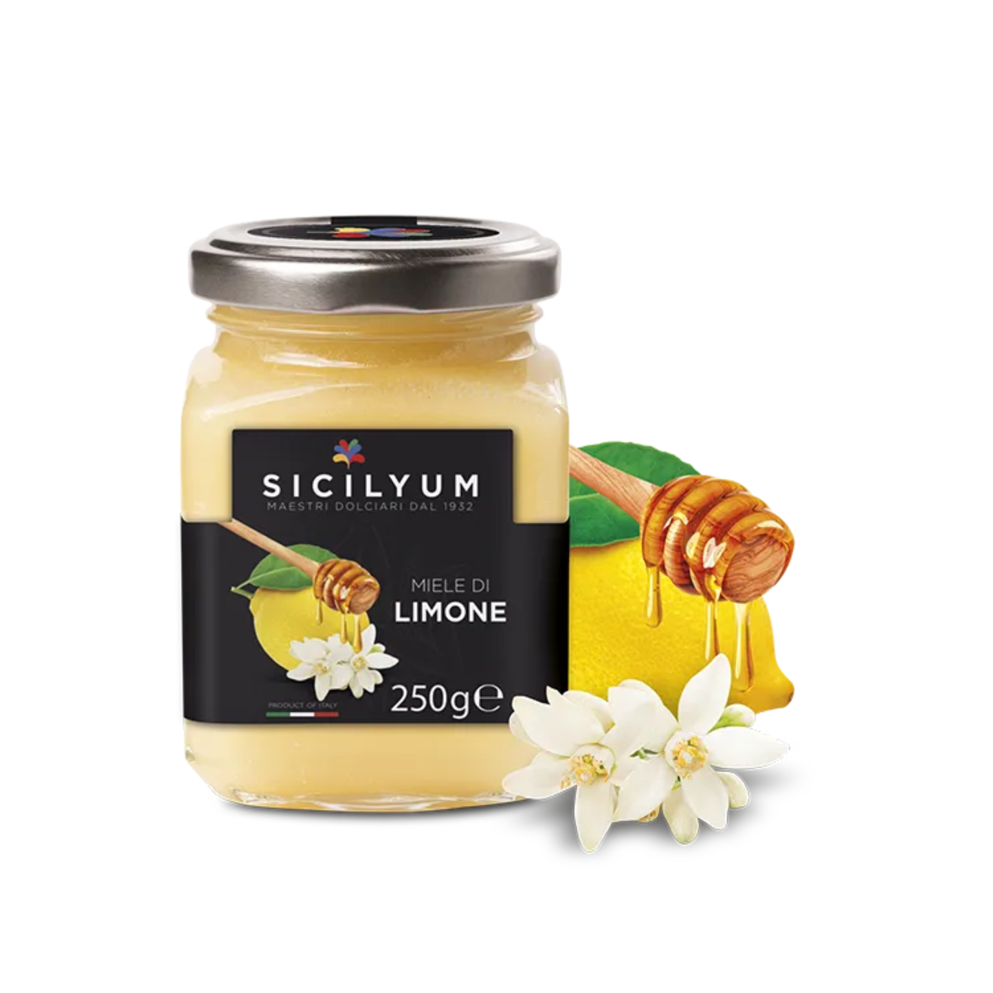SICILYUM Miele di Limone – Zitronenblütenhonig aus Sizilien 250g