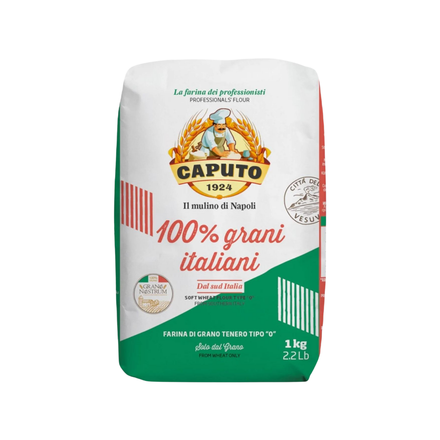 CAPUTO Mehl 100% grani italiani Typ 0 1kg