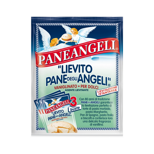 PANEANGELI Lievito vaniglinato - Hefe für Süsses – 3 Beutel à 16g